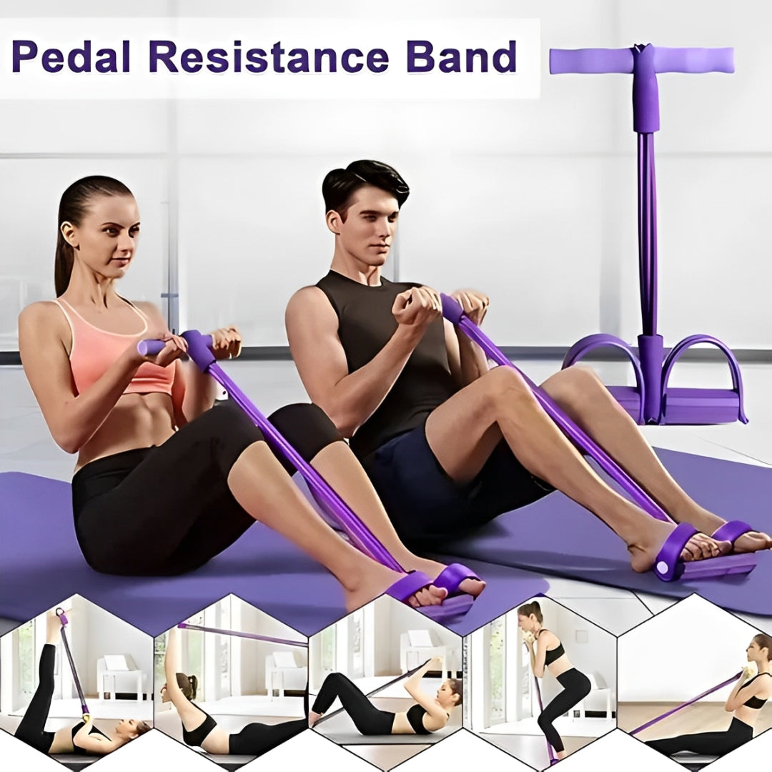 Unisex Fitness Pedal Puller Resistance Band